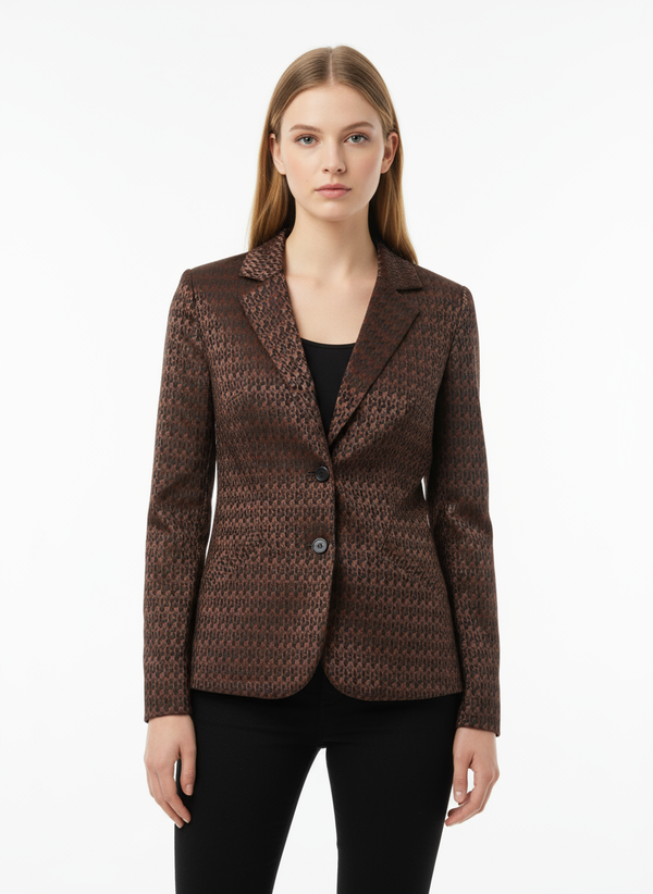 Elegantni sako s uzorkom